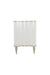 AICO London Place Vanity/Desk in Creamy Pearl - Visions in Furniture (La Mirada, CA)