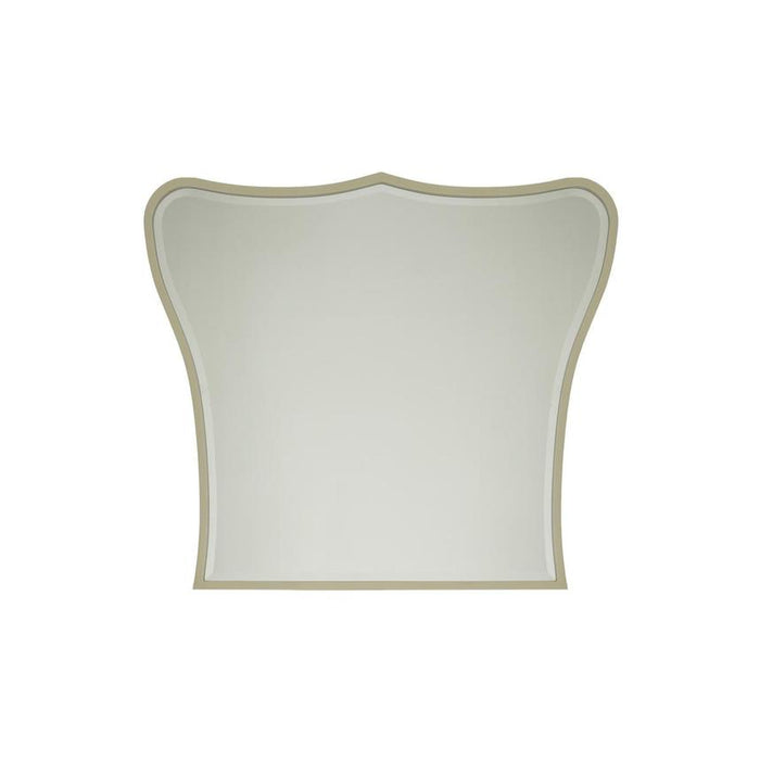 AICO London Place Vanity Mirror in Platinum - Visions in Furniture (La Mirada, CA)