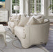 AICO London Place Chair & A Half in Light Champagne - Visions in Furniture (La Mirada, CA)