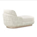 AICO Furniture Aurora Chaise Quarry in Moonlight - Visions in Furniture (La Mirada, CA)