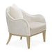 AICO Yvette Accent Chair in Porcini Medium Champagne - Visions in Furniture (La Mirada, CA)