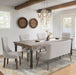 AICO Furniture Lighting Ranchero 6 Light Chandelier in Black - Visions in Furniture (La Mirada, CA)