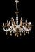 Aico Lighting Rundale 28 Light Chandelier in Clear and Chrome - Visions in Furniture (La Mirada, CA)