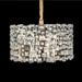 AICO Furniture Lighting Facets 6 Light Chandelier - Visions in Furniture (La Mirada, CA)
