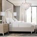 AICO Furniture Lighting Autumn 21 Light Chandelier in Clear - Visions in Furniture (La Mirada, CA)