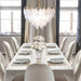 AICO Furniture Lighting Autumn 13 Light Chandelier in Clear - Visions in Furniture (La Mirada, CA)