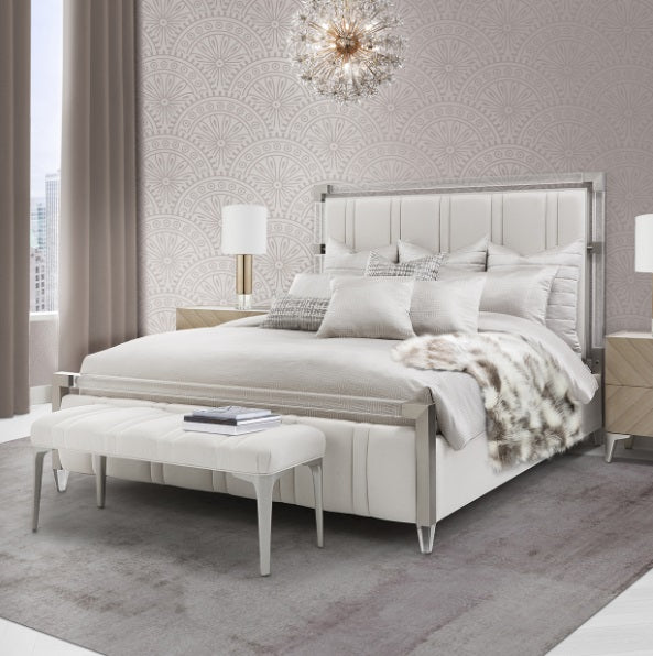 AICO Furniture Lighting Bouquet 18 Light Round Chandelier in Gold - Visions in Furniture (La Mirada, CA)
