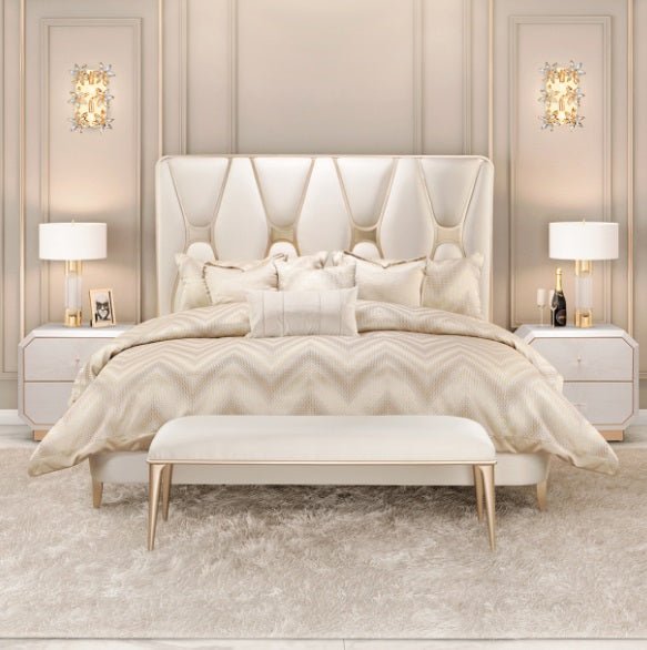AICO Furniture Lighting Daisy Wall Sconce in Clear - Visions in Furniture (La Mirada, CA)