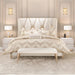 AICO Furniture Lighting Daisy Wall Sconce in Clear - Visions in Furniture (La Mirada, CA)