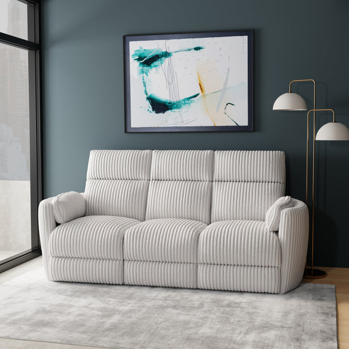 Parker Living Radius - Mega Ivory Power Reclining Sofa Loveseat and Recliner