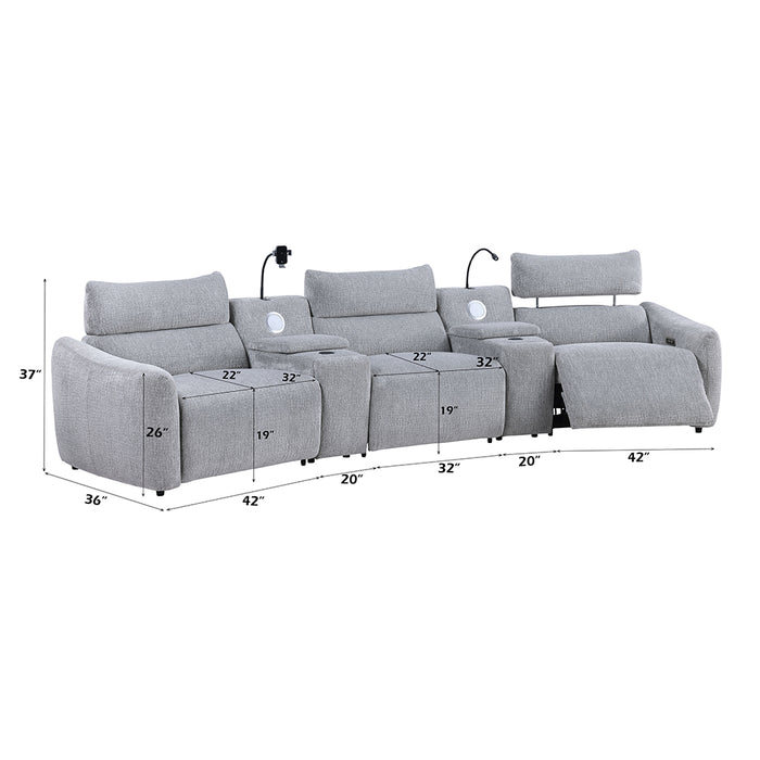 Modular Console w/Speaker & Cup Holder