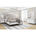 AICO Marquee Wall Mirror in Cloud White - Visions in Furniture (La Mirada, CA)