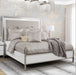 AICO Marquee Queen Panel Bed in Cloud White KI-MRQEQN-108 - Visions in Furniture (La Mirada, CA)