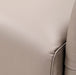 AICO Furniture Mia Bella Bergamo Accent Chair in Stainless Steel - Visions in Furniture (La Mirada, CA)