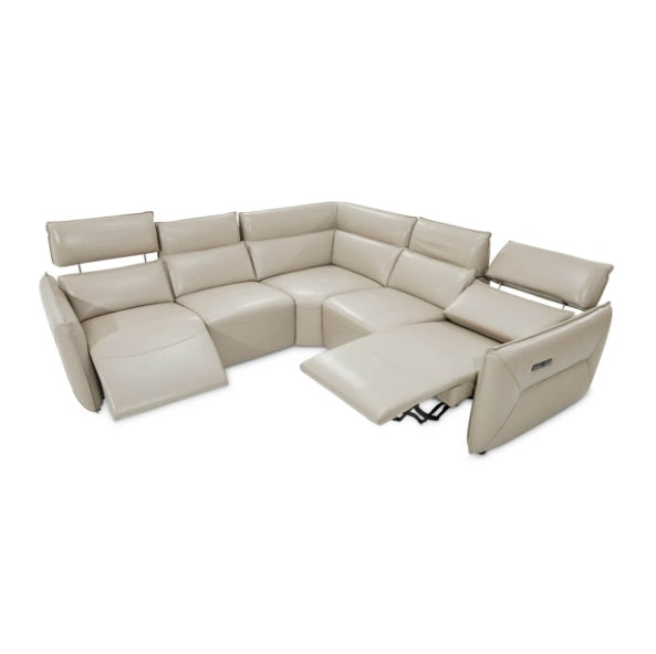 AICO Furniture Verona Storage Console in Light Gray - Visions in Furniture (La Mirada, CA)