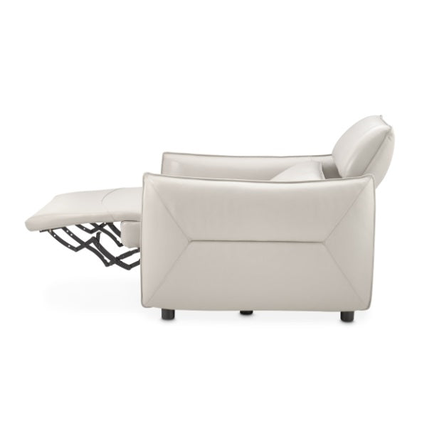 AICO Furniture Verona Matching Chair in Light Gray - Visions in Furniture (La Mirada, CA)