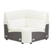 AICO Furniture Verona Corner Wedge in Snow White image