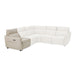 AICO Furniture Verona Storage Console in Light Gray - Visions in Furniture (La Mirada, CA)