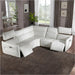 AICO Furniture Verona Corner Wedge in Snow White - Visions in Furniture (La Mirada, CA)
