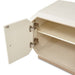 AICO La Rachelle Media Cabinet in Medium Champagne - Visions in Furniture (La Mirada, CA)
