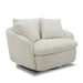 Parker Living Boomer Large Swivel Chair with 2 Toss Pillows Two Pack