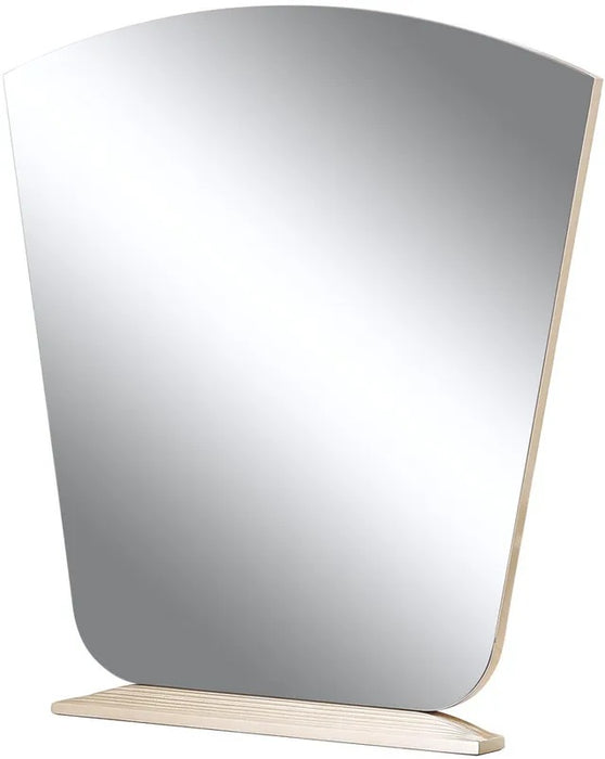 AICO Malibu Crest Vanity Mirror in Chardonnay - Visions in Furniture (La Mirada, CA)
