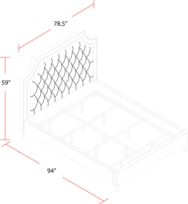 Parker Living Sleep Jasmine - Champagne California King Bed