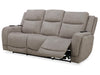 Parker Living Penfield - Frappe Power Reclining Sofa Loveseat and Recliner