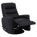Parker Living Hercules - Black Swivel Glider Recliner