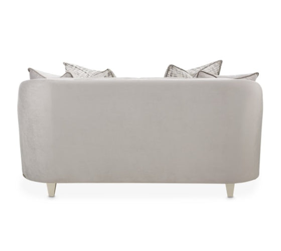 AICO Furniture Roxbury Park Loveseat in Slate - Visions in Furniture (La Mirada, CA)