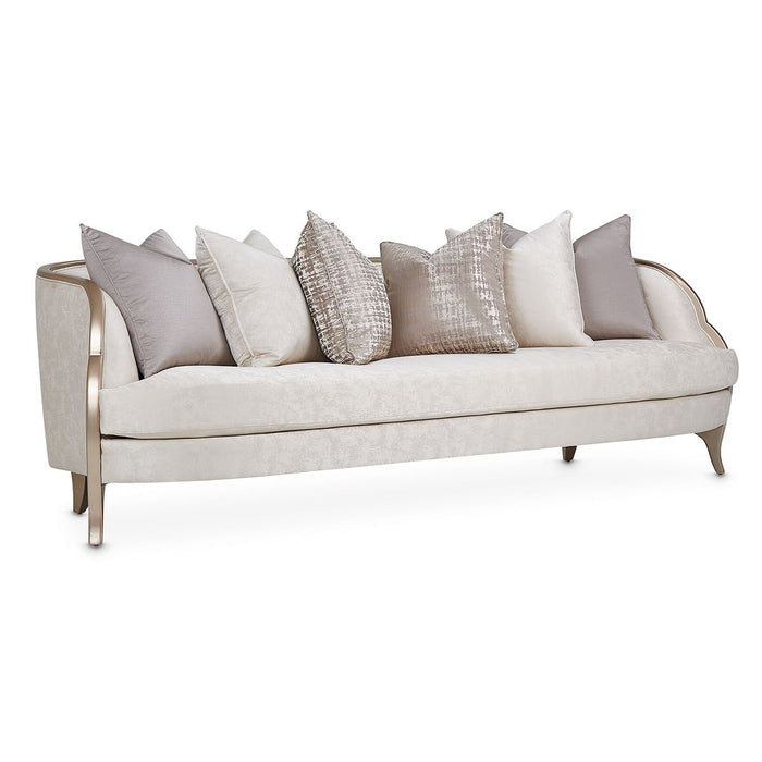 AICO Malibu Crest Sofa in Chardonnay - Visions in Furniture (La Mirada, CA)