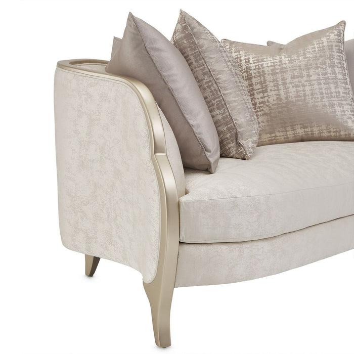 AICO Malibu Crest Loveseat in Chardonnay - Visions in Furniture (La Mirada, CA)