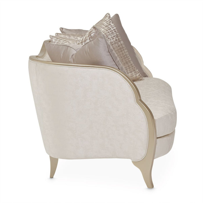 AICO Malibu Crest Loveseat in Chardonnay - Visions in Furniture (La Mirada, CA)