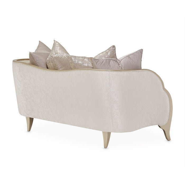 AICO Malibu Crest Loveseat in Chardonnay - Visions in Furniture (La Mirada, CA)