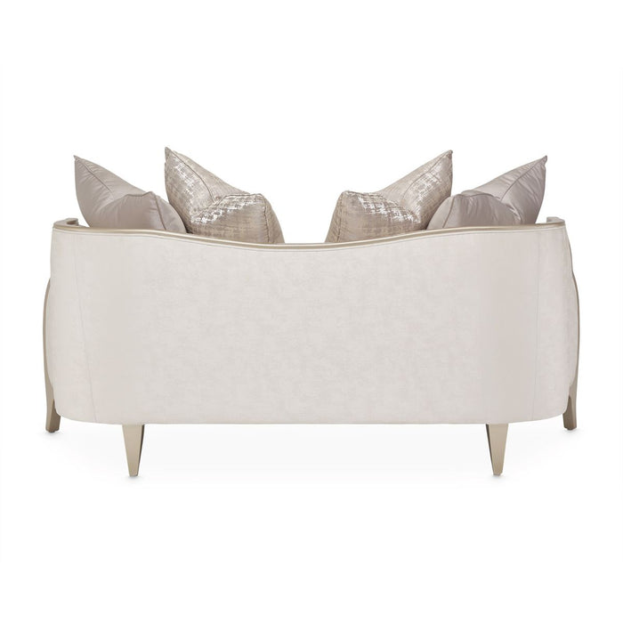 AICO Malibu Crest Loveseat in Chardonnay - Visions in Furniture (La Mirada, CA)