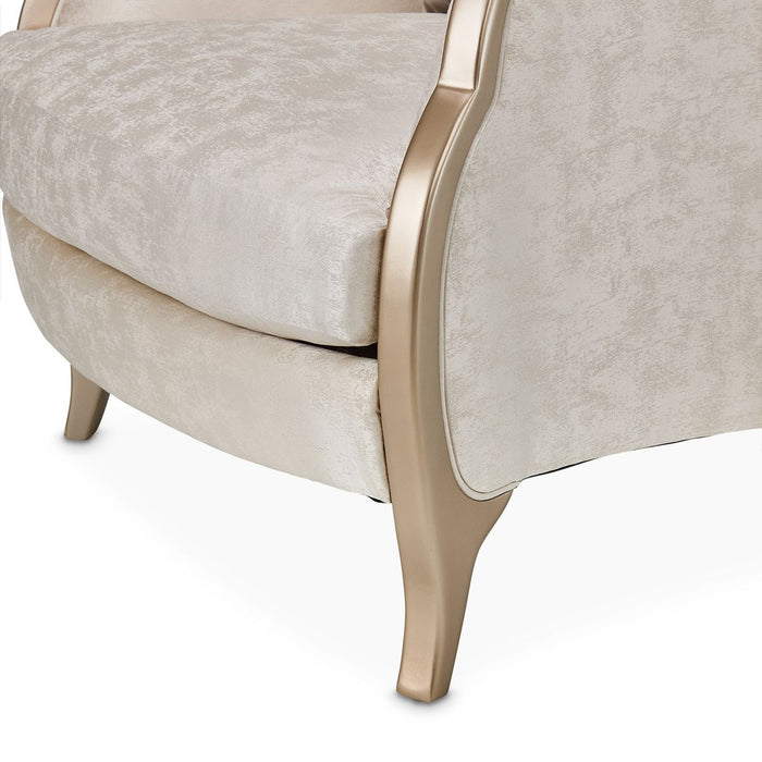 AICO Malibu Crest Chair in Chardonnay - Visions in Furniture (La Mirada, CA)