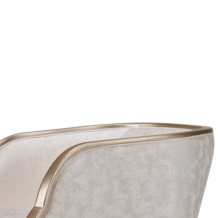 AICO Malibu Crest Chair in Chardonnay - Visions in Furniture (La Mirada, CA)