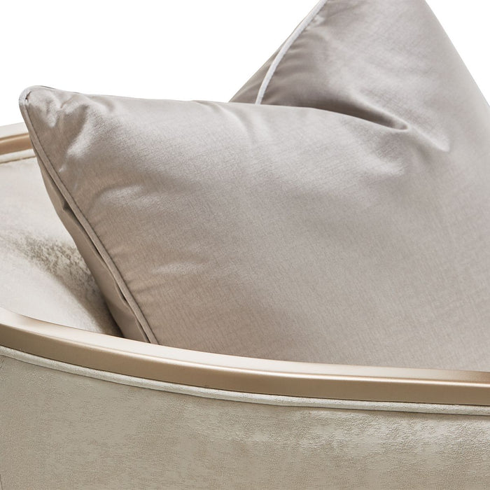 AICO Malibu Crest Chair in Chardonnay - Visions in Furniture (La Mirada, CA)