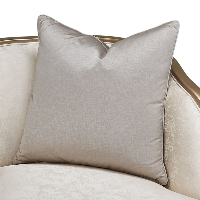 AICO Malibu Crest Chair in Chardonnay - Visions in Furniture (La Mirada, CA)