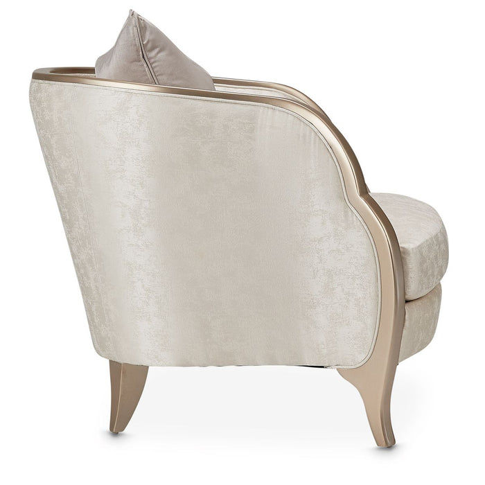 AICO Malibu Crest Chair in Chardonnay - Visions in Furniture (La Mirada, CA)