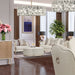 AICO Malibu Crest Chair & A Half in Chardonnay - Visions in Furniture (La Mirada, CA)
