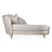 AICO Malibu Crest Chaise in Chardonnay - Visions in Furniture (La Mirada, CA)