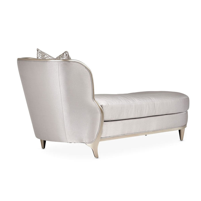 AICO Malibu Crest Chaise in Chardonnay - Visions in Furniture (La Mirada, CA)