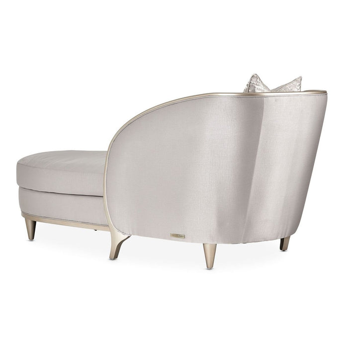 AICO Malibu Crest Chaise in Chardonnay - Visions in Furniture (La Mirada, CA)