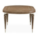 AICO Villa Cherie 4 Leg Oval Dining Table in Hazelnut - Visions in Furniture (La Mirada, CA)