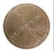 AICO Villa Cherie Round Dining Table in Hazelnut - Visions in Furniture (La Mirada, CA)