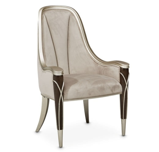 AICO Villa Cherie Arm Chair in Hazelnut - Visions in Furniture (La Mirada, CA)