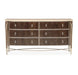 AICO Villa Cherie Dresser in Hazelnut - Visions in Furniture (La Mirada, CA)