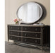 AICO Villa Cherie Dresser Mirror in Hazelnut - Visions in Furniture (La Mirada, CA)