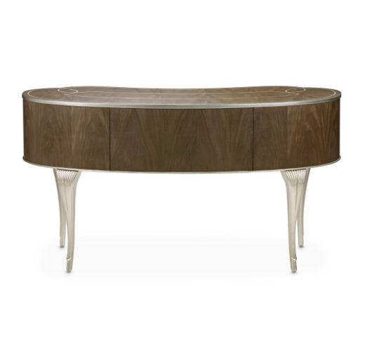 AICO Villa Cherie Vanity in Hazelnut - Visions in Furniture (La Mirada, CA)